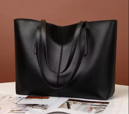Classic Black Leather Sholder Bag